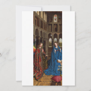 Annunciation by Jan van Eyck Save The Date