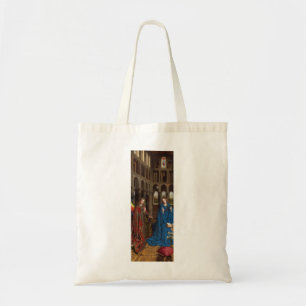 Annunciation by Jan van Eyck Tote Bag