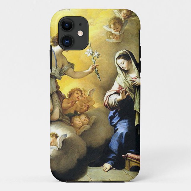 Annunciation by Paolo de Matteis, 1712. Case-Mate iPhone Case (Back)