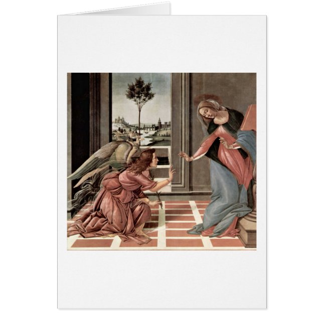 Annunciation By Sandro Botticelli (Front)