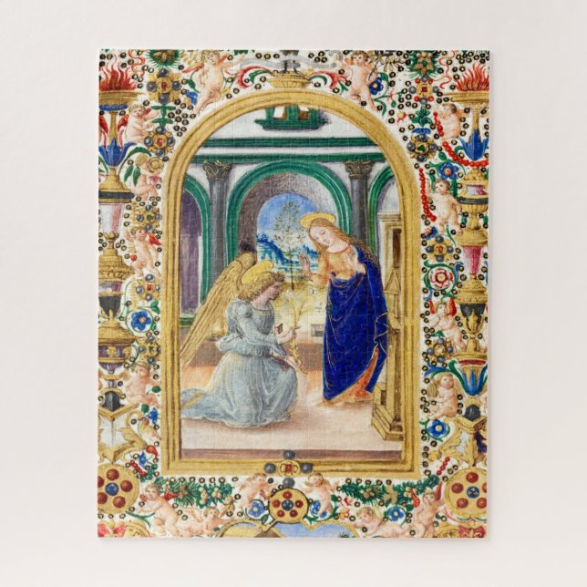 Annunciation Christmas   Jigsaw Puzzle (Vertical)