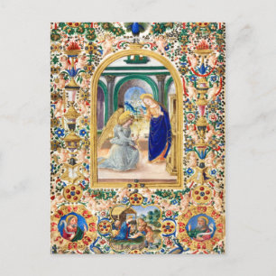 Annunciation Christmas Postcard
