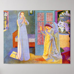 Annunciation, Maurice Denis Poster