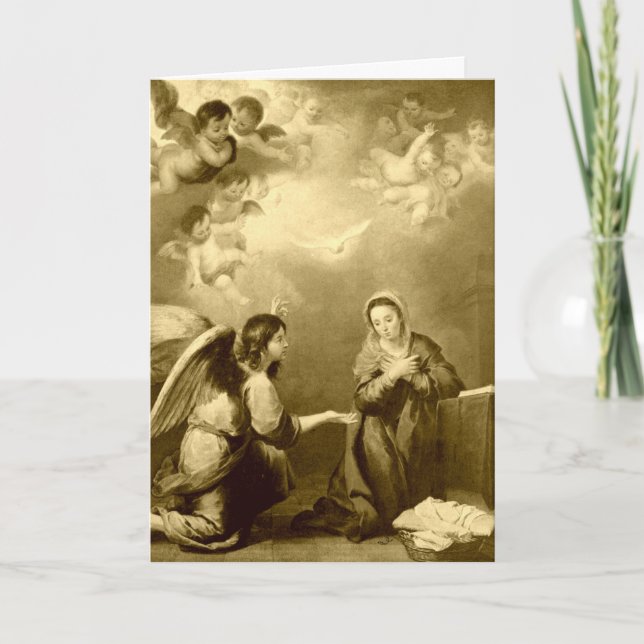 Annunciation of Blessed Virgin Mary Announcement (Front)