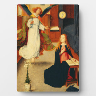 Annunciation of Virgin Mary by Gerard David Plaque