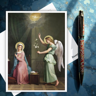 Annunciation, postcard