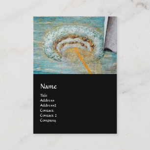 Annunciation ,Saint Emidius and an UFO Business Card