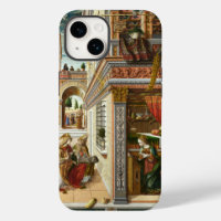 Annunciation ,Saint Emidius and an UFO by Crivelli