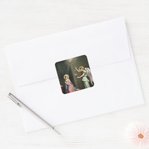 Annunciation,  square sticker