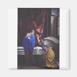 Annunciation to the Blessed Virgin Mary by Orazio Magnet