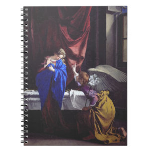 Annunciation to the Blessed Virgin Mary by Orazio Notebook