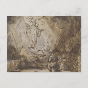 Annunciation to the Shepherds Postcard