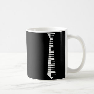 Ano Neck Tie Funny Humorous Keyboard Music Player Coffee Mug