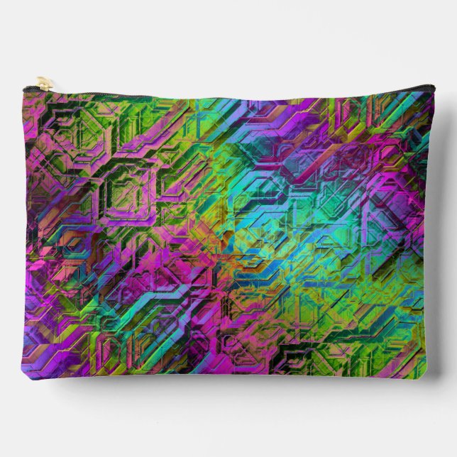 anodised titanium : accessory pouch (Front)