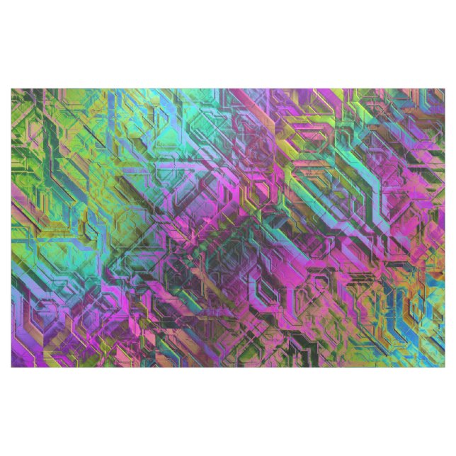 anodised titanium : fabric (Fat Quarter)