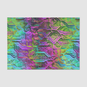 anodised titanium : tissue paper