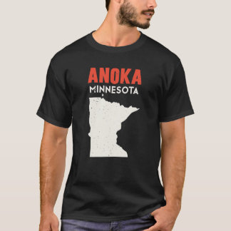 Anoka Minnesota USA State America Travel Minnesota T-Shirt