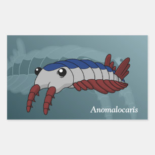 Anomalocaris- Prehistoric Animal Rectangular Sticker