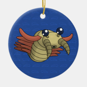 Anomalocaris- The Unusual Shrimp Ceramic Tree Decoration
