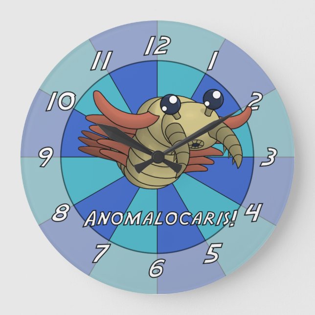 Anomalocaris! Wall Clock (Front)