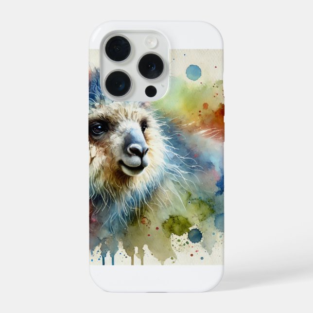 Anon 080824AREF148 - Watercolor iPhone Case (Back)