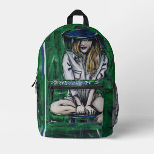 Anonymity 3 printed backpack