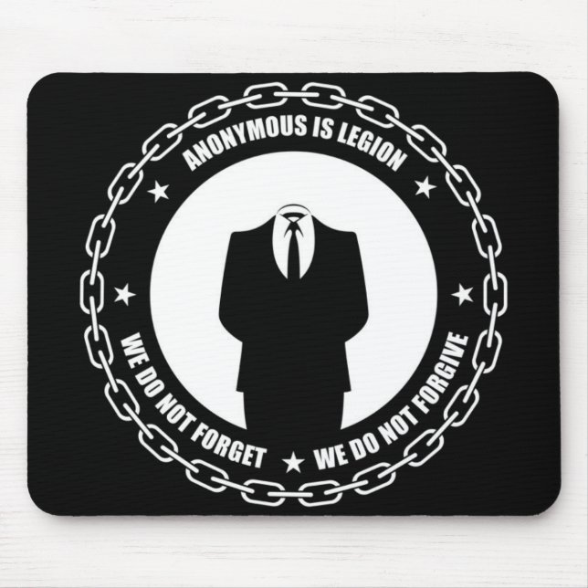 Anonymous Chain Mousepad (Front)