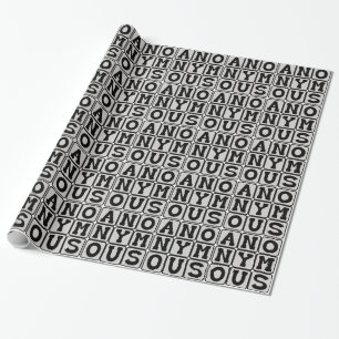 Anonymous, Collective Wrapping Paper