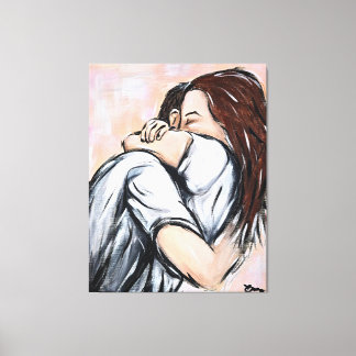 Anonymous in pairs 1 canvas print