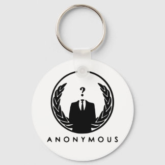 Anonymous Logo Key Ring