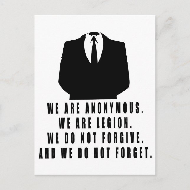 Anonymous Postcard (Front)
