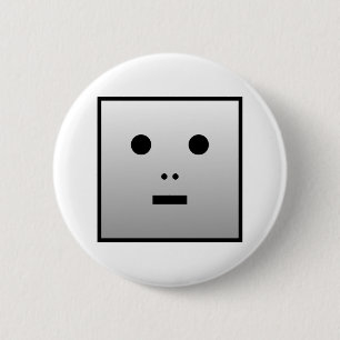 Anonymous Robot - Customised 6 Cm Round Badge