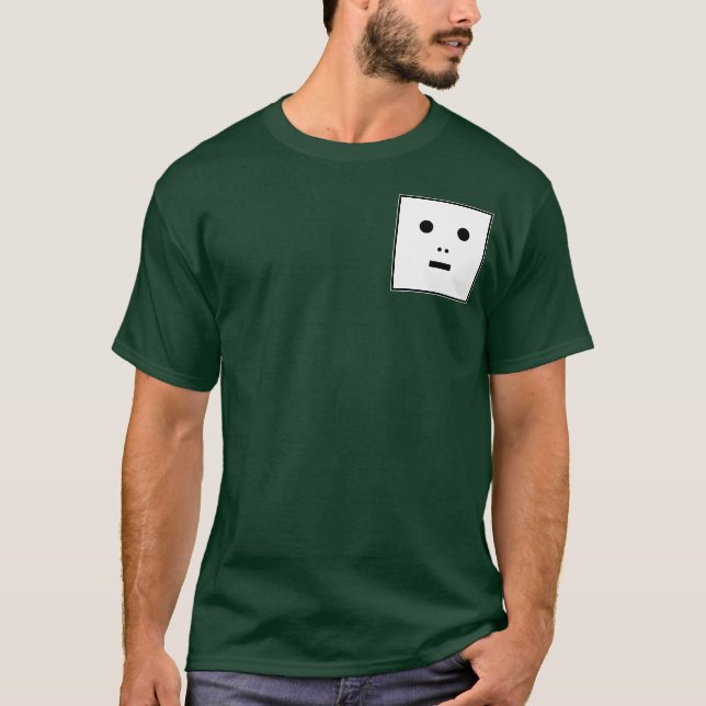 Anonymous Robot - II - Pocket Motif T-Shirt (Front)