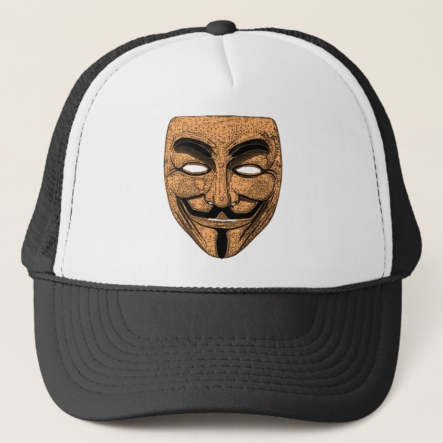 Anonymous Trucker Hat (Front)