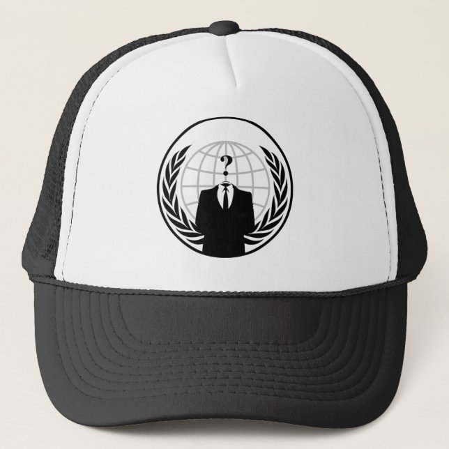 Anonymous Trucker Hat (Front)