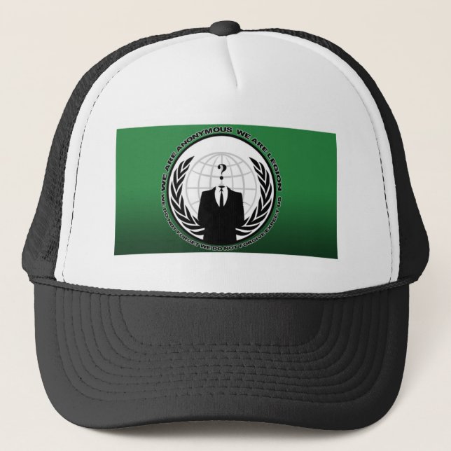 anonymous trucker hat (Front)