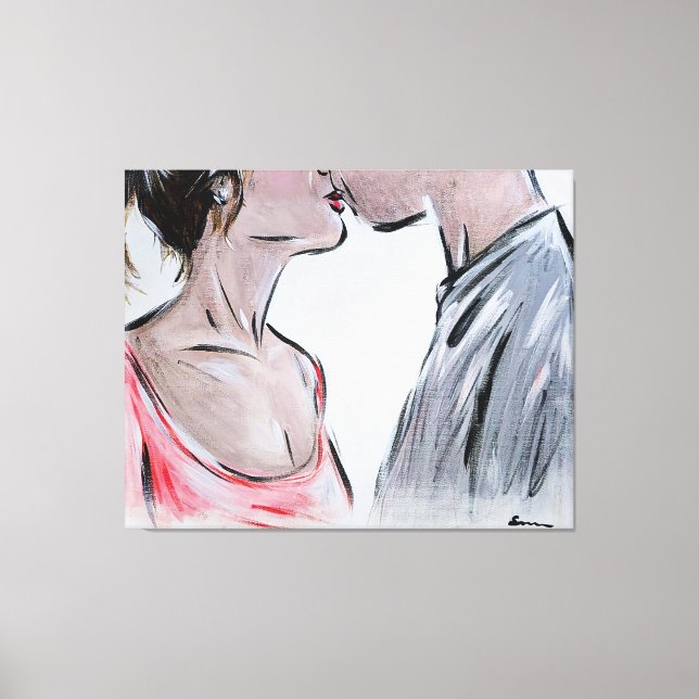 Anonymous Two 2 Canvas Print (Front)