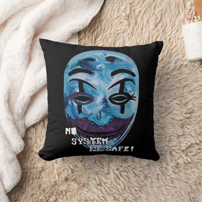 Anonymous Unmasked Cushion (Blanket)