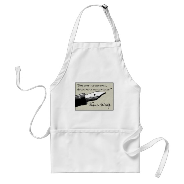Anonymous Was a Woman Standard Apron (Front)