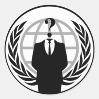 Anonywear Classic Round Sticker