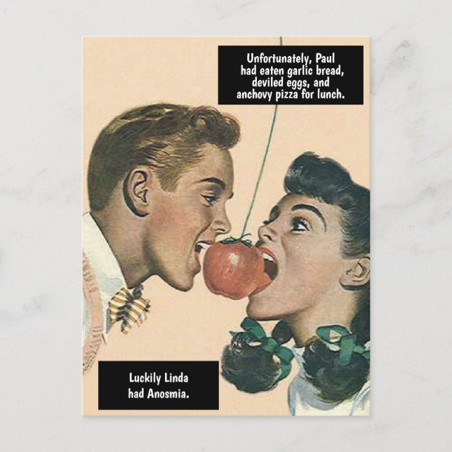 Anosmia - Sometimes it's a Good Thing Personalised Postcard (Front)