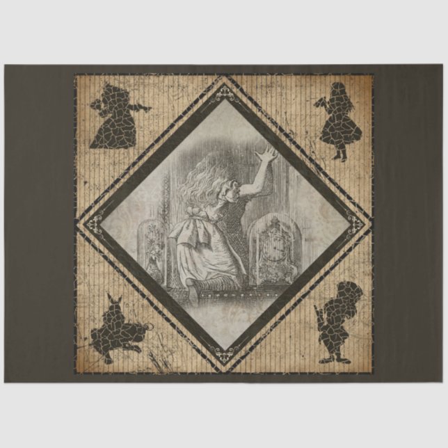 Another Alice in Wonderland Series Design 1 Tissue Paper (Front)