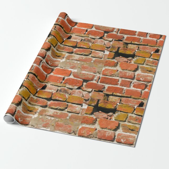 Another Brick in the Wall Rectangular  Wrapping Paper (Unrolled)