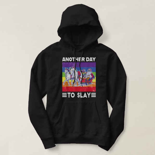 Another Day To Slay Pride Gay Christmas Sweater Fl (Design Front)
