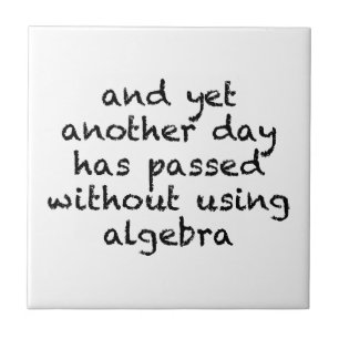 Another Day Without Algebra Tile