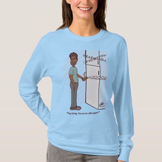 Another Diet Women's Long Sleeved T-Shirt (Front)