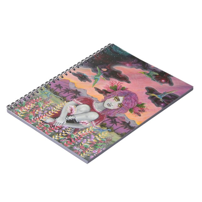 Another Dimension Spiral Notebook (Left Side)
