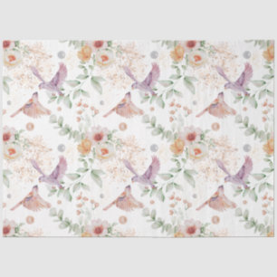 Another Flower and Bird Series Design 4 Tissue Paper