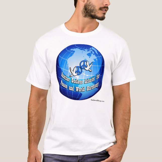 Another Godless Atheist Basic T-Shirt: T-Shirt (Front)