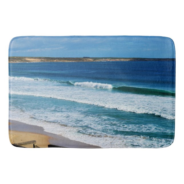 Another Great Day On The Beach, Bath Mat (Front)